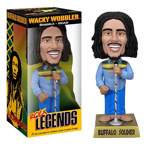 Bob Marley Buffalo Soldier Bobble Head